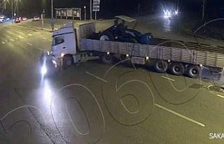 Tırla otomobilin çarpışması KGYS’ye yansıdı