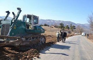 Tokat’ta köy yolu standartlarında iyileştirme...