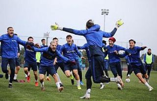 Trabzonspor, BB Erzurumspor maçı hazırlıklarını...