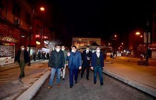Trafiğin yoğun olduğu Akpınar Meydanı yeniden...
