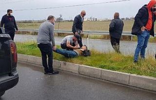 Trafik kazası sonrası düşündüren ilk yardım...