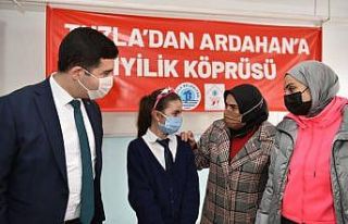 Tuzla’dan Ardahan’a ‘Gönül Elleri’ köprüsü