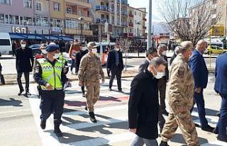 Tuzluca’da yaya geçitlerinde, Yayalara öncelik...