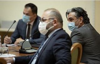 Ukrayna Başbakanı Şmihal, Türk işadamlarıyla...