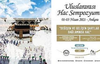 ‘Uluslararası Hac Sempozyumu’ başlıyor