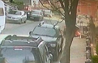 Ümraniye’de istinat duvarının çökme anı kamerada