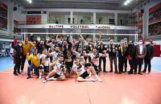 Ürgüpspor Erkek voleybol takımı 1.lige yükseldi