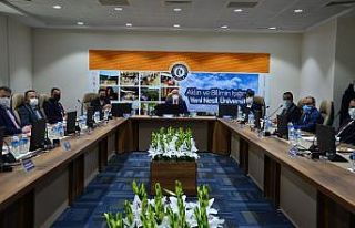 Uşak Üniversitesi Danışma Kurulu toplantısı...
