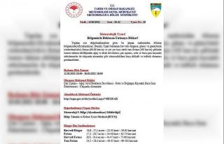 Uşak’ta fırtına uyarısı