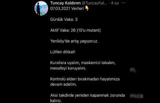 Vaka sayılarının sıfırlandığı ilçeydi, mutant...