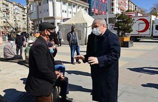Vali Akın, alınan tedbirleri denetledi