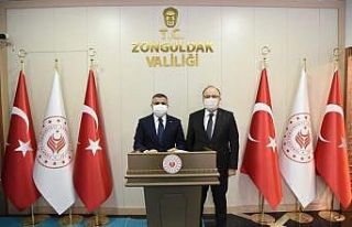 Vali Atay Zonguldak’ta