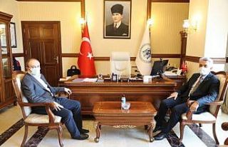 Vali Epcim’den Vali Makas’a ziyaret