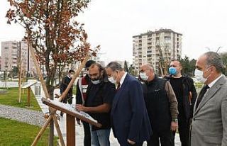 Vali Su, Millet Bahçesindeki çalışmaları inceledi