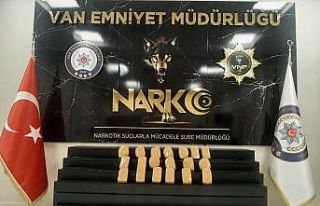 Van’da 10 kilo eroin ele geçirildi
