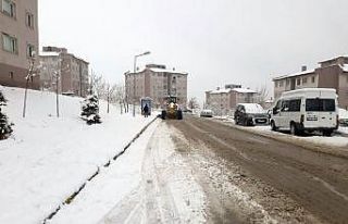 Van’da karla mücadele çalışmaları sürüyor