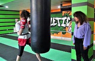 Van’da kick boks, kadın milli şampiyonuna emanet