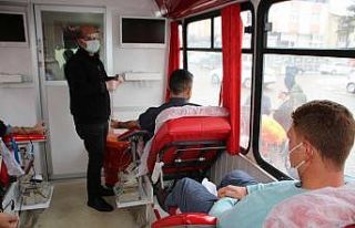 Varto’da kan bağışı kampanyası