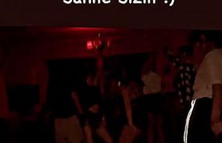 Villada DJ eşliğinde korona partisi