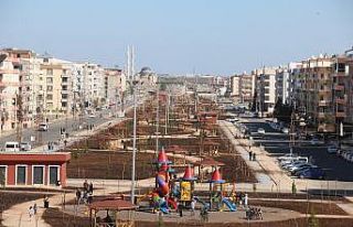 Viranşehir’deki kent parkı yapımında sona gelindi