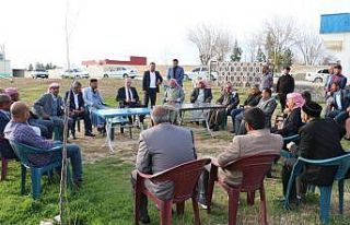Yalçınkaya vatandaşlarla bir araya geldi