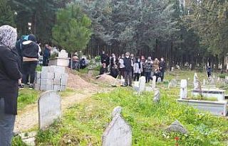 Yangında vefat eden kardeşlerin cenazesi toprağa...