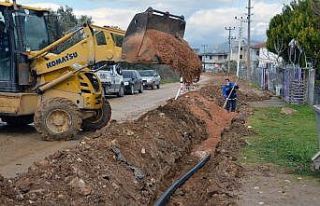 Yatağan Madenler’de içme suyu hatları yenileniyor