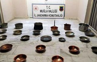 Yatağan’da bakır kazan hırsızlığı