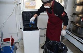 Yemek artıklarından gübre üretiliyor