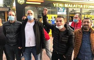 Yeni Malatyaspor mağlubiyeti taraftarı sokağa döktü