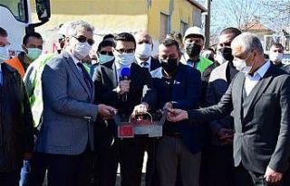 Yeni okul binasının temelleri atıldı