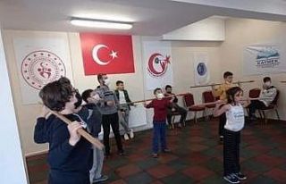 Yeşilhisar’da halter çalışmaları başladı