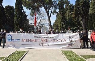 Yıldırım’dan Mehmet Akif Ersoy’a vefa