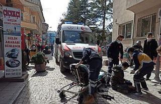 Yine ara sokak, yine kurye kazası