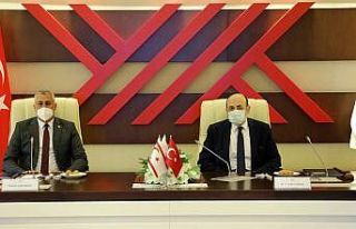 YÖK Başkanı Saraç, KKTC Milli Eğitim ve Kültür...