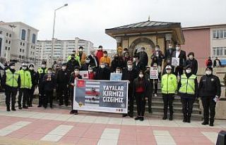 Yozgat’ta ‘Yayalar Kırmızı Çizgimizdir’...