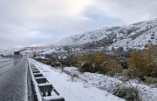 Yüksek kesimlerde kar yağışı ve karla mücadele...