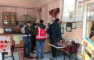 Yüksek riskli Zonguldak’ta denetimler havadan görüntülendi