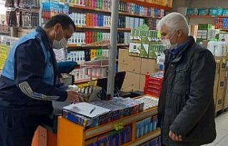 Zabıta ekiplerinden market denetimi