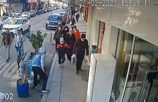 Zeytinburnu’nda tüp hırsızı kamerada
