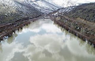 Zincidere Göleti maksimum seviyede su tuttu