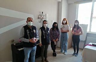 155 kadına KADES bilgilendirmesi yapıldı