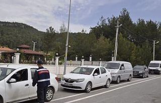 17 günlük kapanma öncesi Marmaris’te kontroller...
