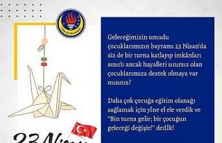 23 Nisan’da Turnalar çocuklar için havalanacak