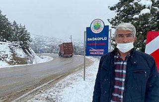 25 yıl sonra kar sürprizi ile uyandılar