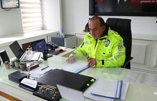 2 kez gazi olan polisin meslek aşkı