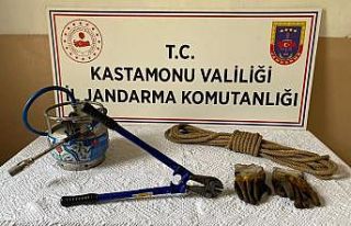 2 kilometrelik enerji hattını çaldılar JASAT ekiplerine...