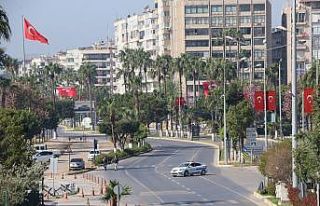 3 günlük sokağa çıkma yasağının ilk günü...