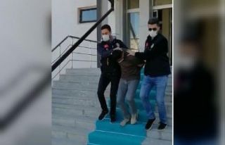3 kilometre takip ettiği kadını gasp eden şahıs...