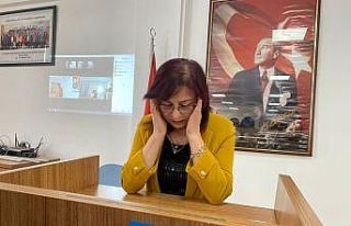 47 yıllık İş Kur Müdürünün veda töreninde...